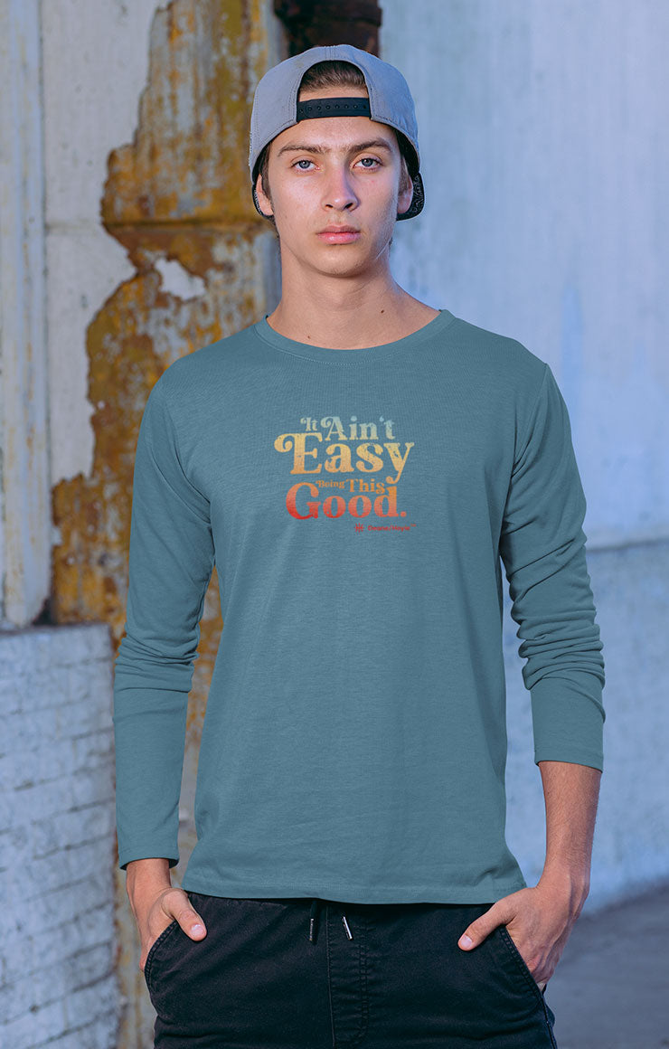 It Ain't Easy - Tee (deep teal)