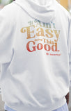 It Ain't Easy Hoodie (white)