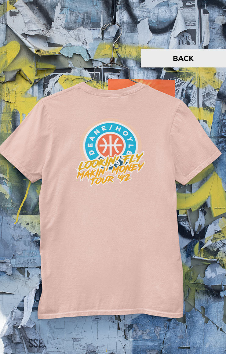 Lookin' fly - Makin' money Tour '92 Unisex-T-Shirt (prism peach)
