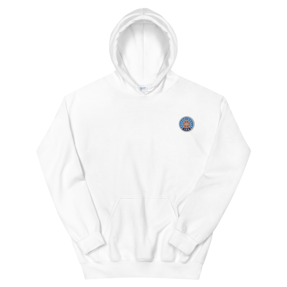 Deane & Hoyle Basic Hoodie (2021 Logo-Embroidery) - white colorway