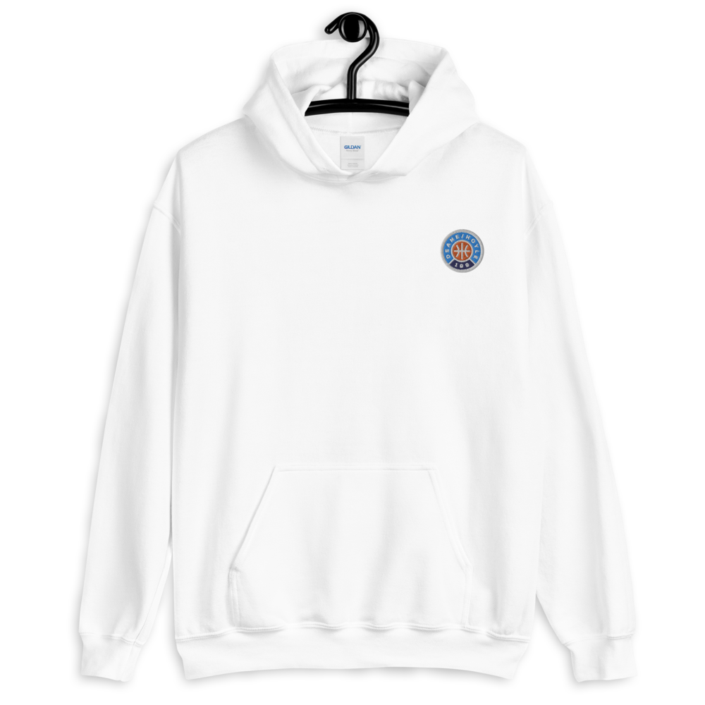 Deane & Hoyle Basic Hoodie (2021 Logo-Embroidery) - white colorway