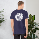 Deane & Hoyle Basic T-Shirt (2021 Logo-Print) - marine colorway