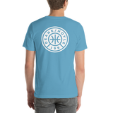 Deane & Hoyle Basic T-Shirt (2021 Logo-Print) - light blue colorway