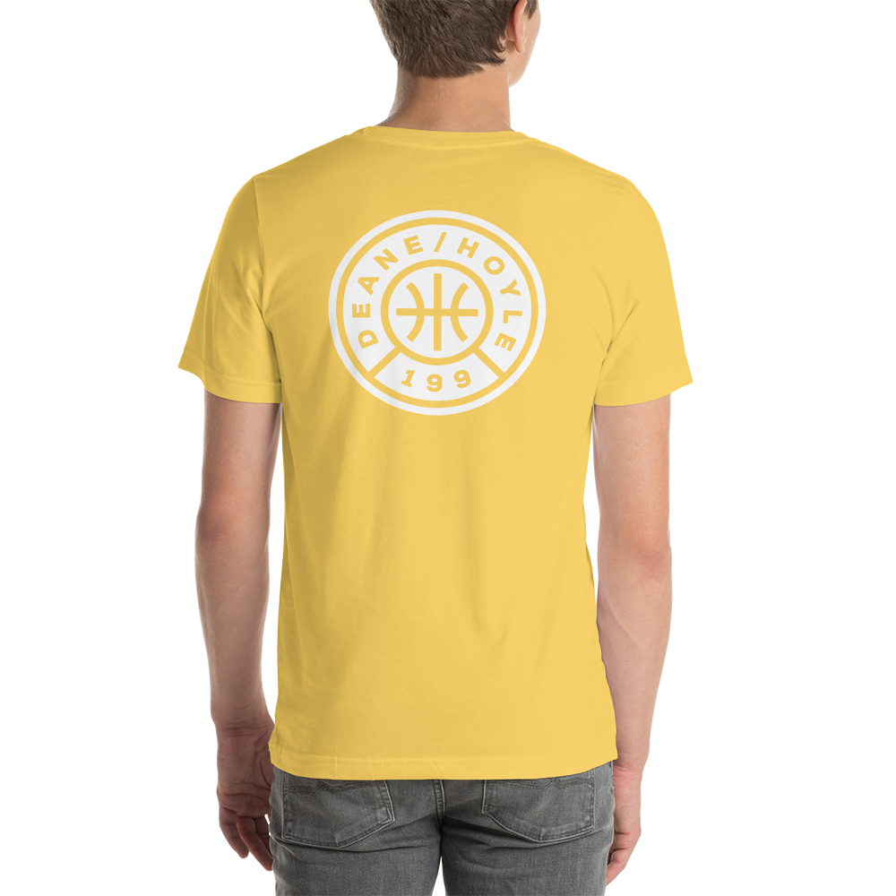 Deane & Hoyle Basic T-Shirt (2021 Logo-Print) - yellow colorway