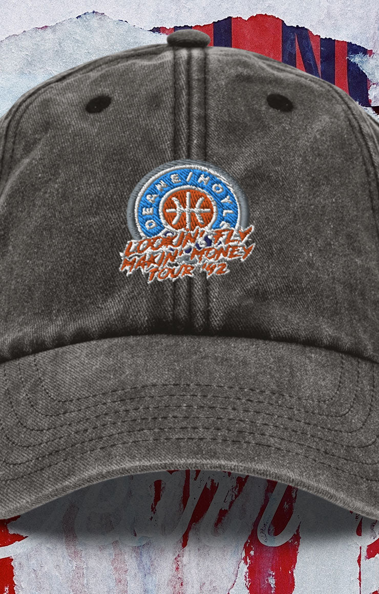 Lookin fly - makin money tour '92 - Vintage-Style-Cap (vintage black)