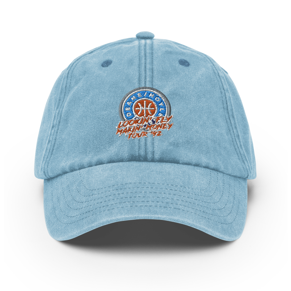 Lookin fly - makin money tour '92 - Vintage-Style-Cap (vintage light denim)